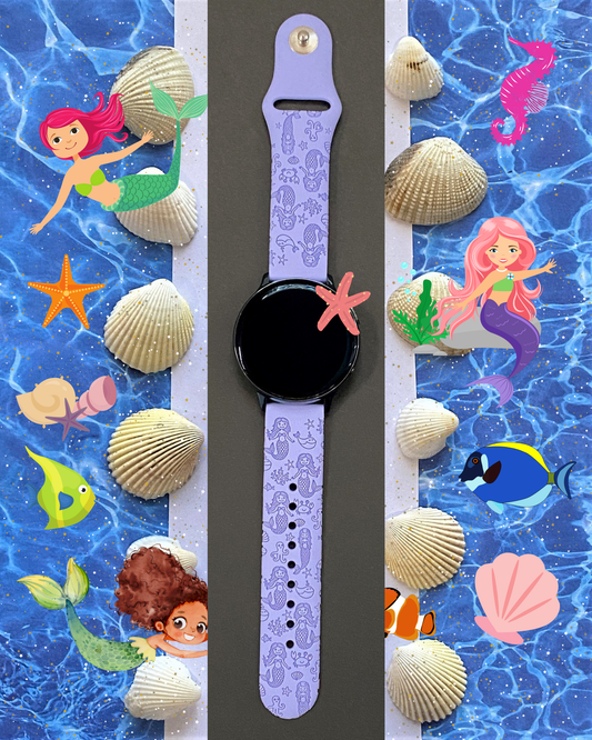 Mermaid 20mm Samsung Galaxy Watch Band