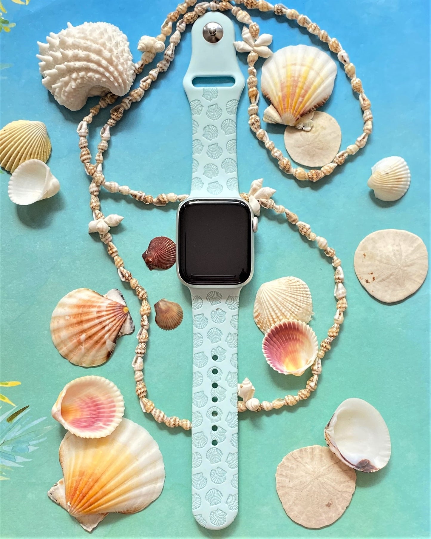 Mermaid Seashells Apple Watch Band