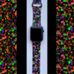 Halloween Neon Splatter Apple Watch Band