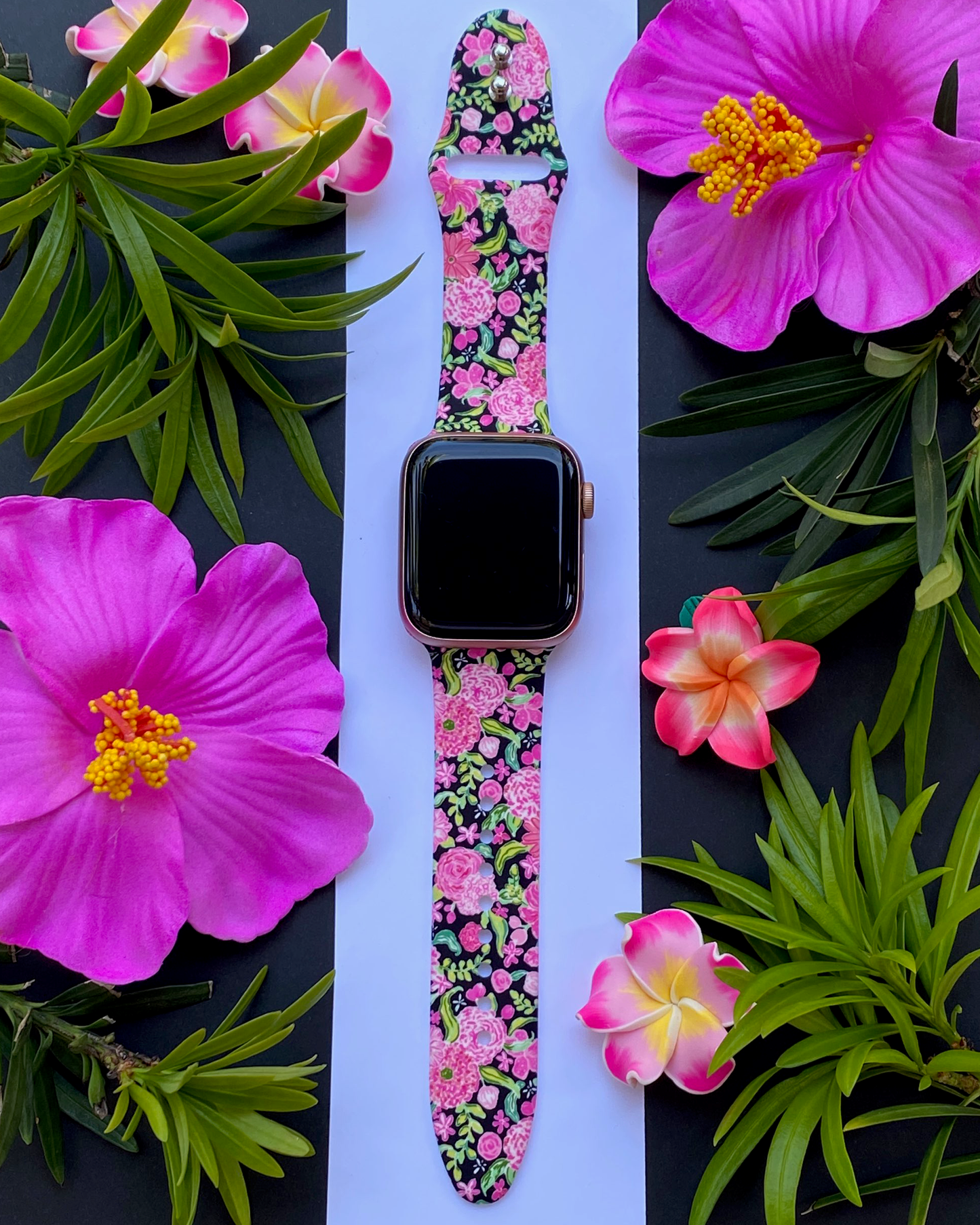 Night Blooms Apple Watch Band