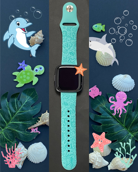 Ocean Friends Fitbit Versa 1/2 Watch Band