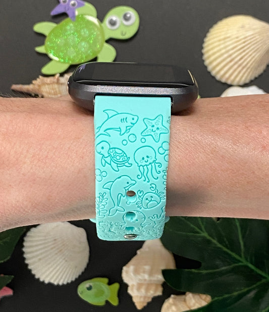 Ocean Friends Fitbit Versa 1/2 Watch Band