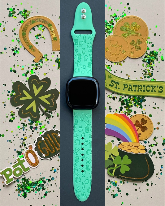 St Patty's Day Fitbit Versa 3/Versa 4/Sense/Sense 2 Watch Band