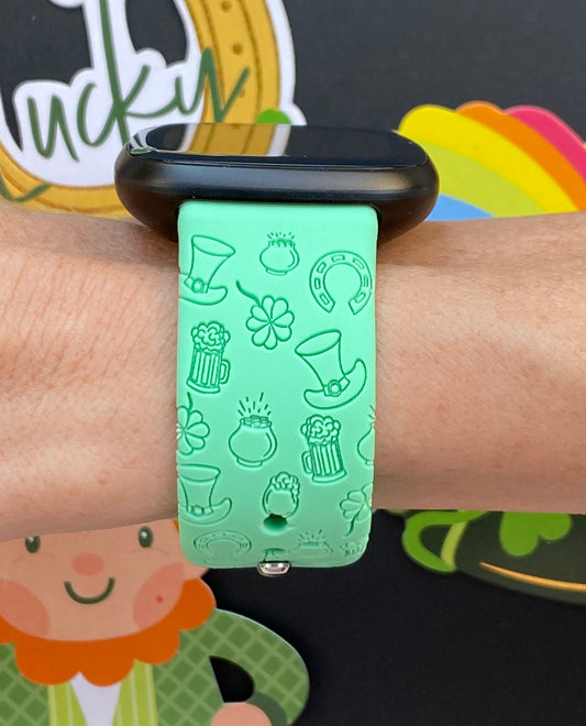 St Patty's Day Fitbit Versa 3/Versa 4/Sense/Sense 2 Watch Band