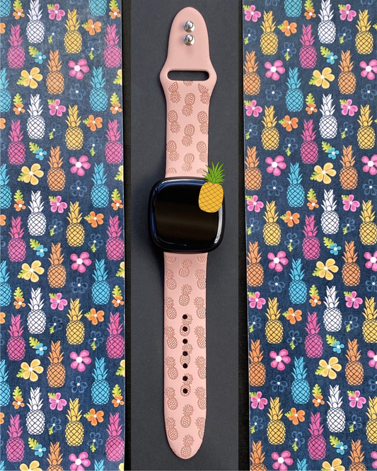 Pineapple Fitbit Versa 3/Versa 4/Sense/Sense 2 Watch Band