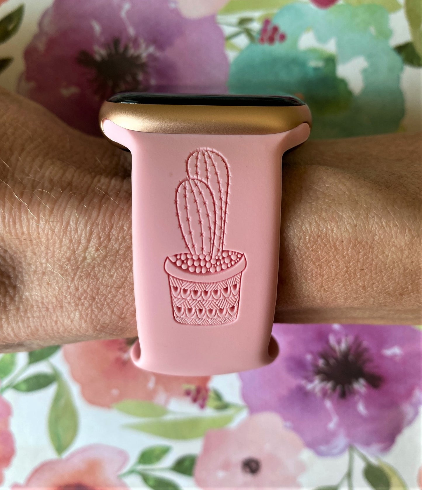 Prickly Cactus Apple Watch Band