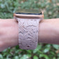 Pink Sand Hibiscus Apple Watch Band
