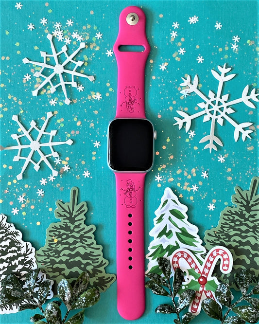 Snowman Apple Watch Band