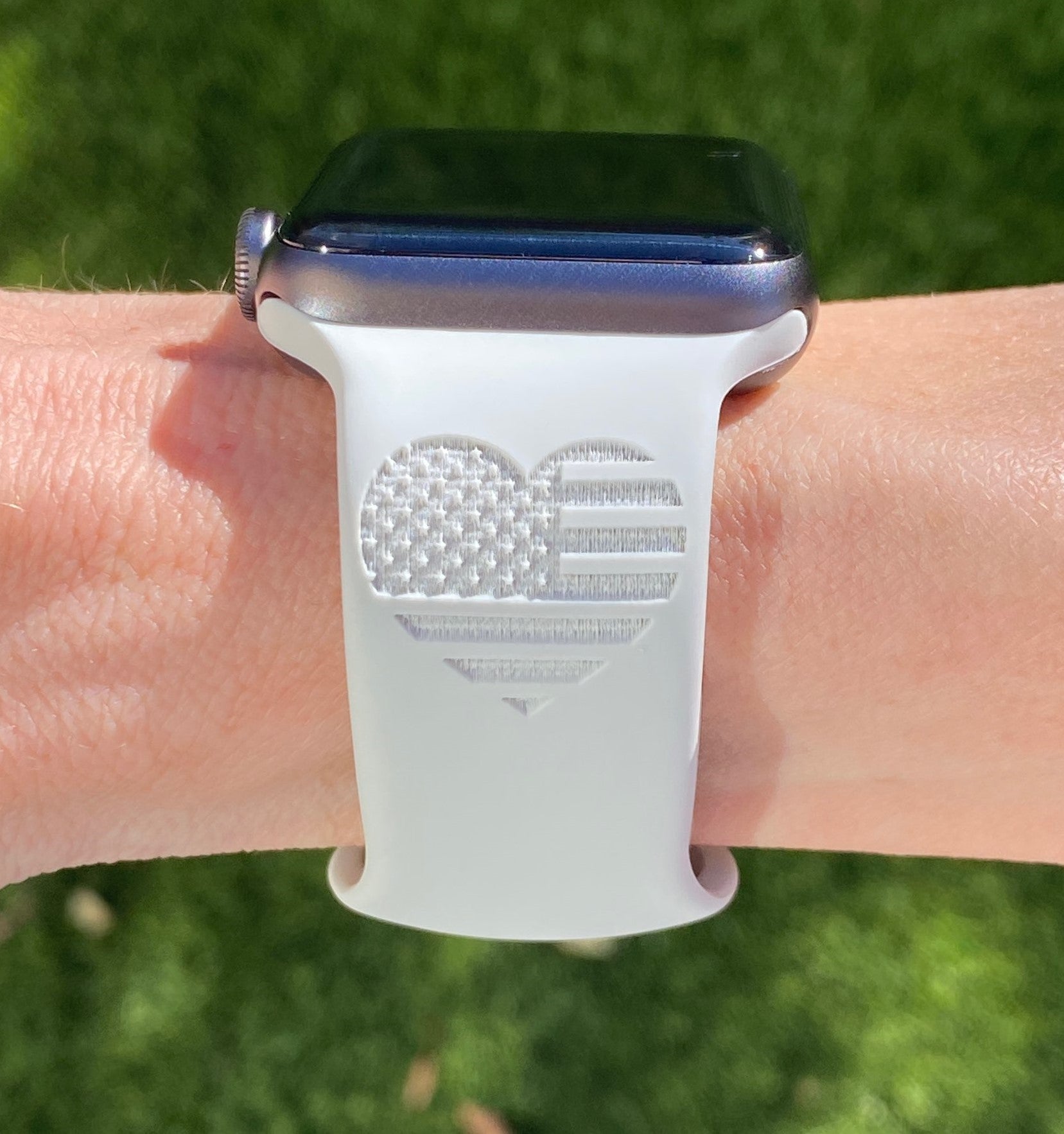 Apple watch sale police band