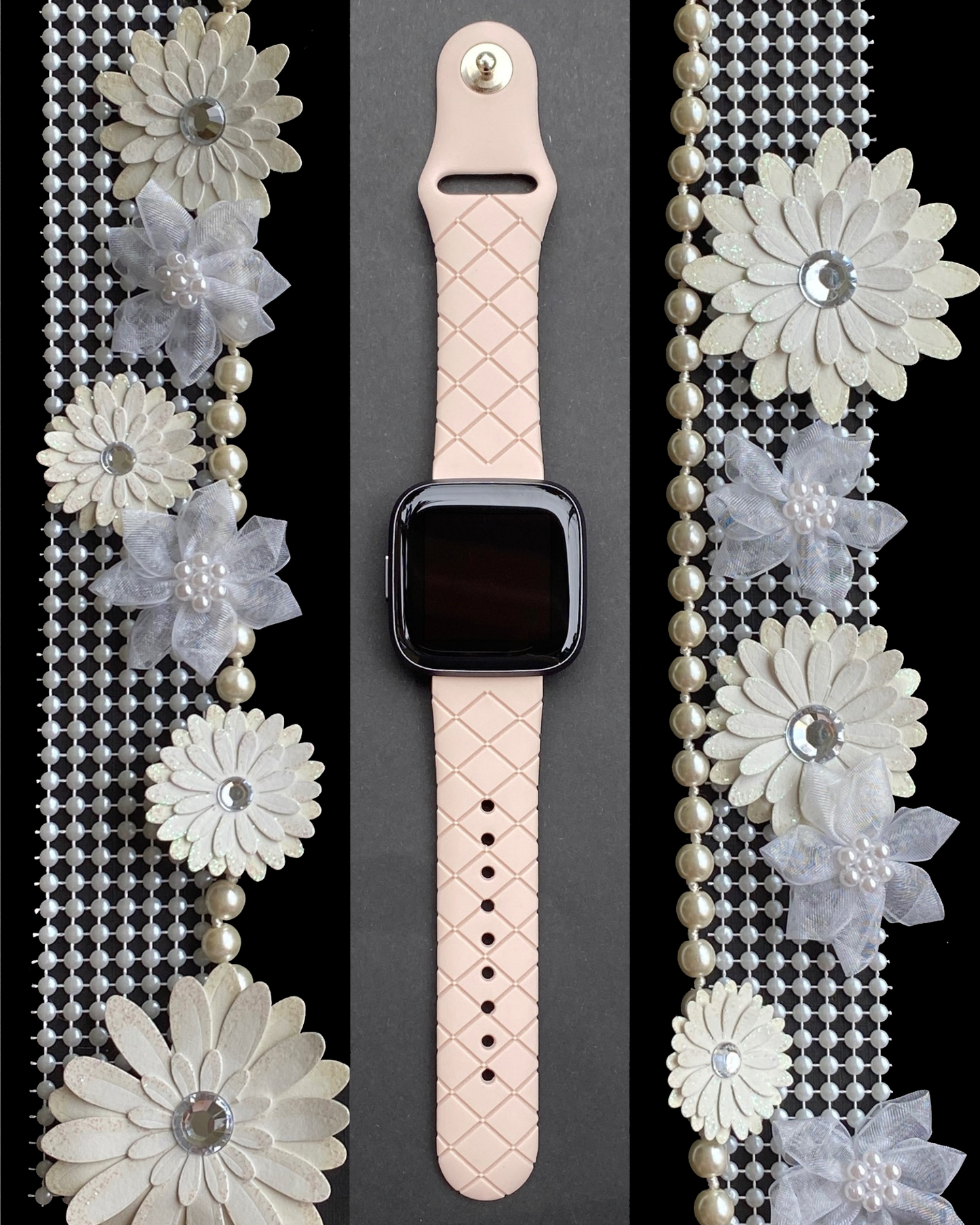 Fancy Quilt Fitbit Versa 1/2 Watch Band