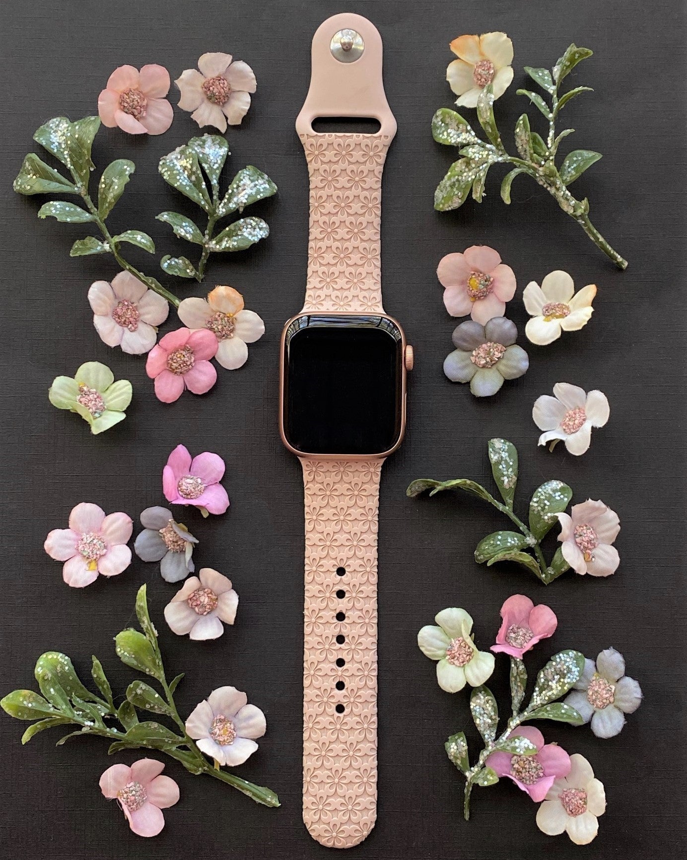 Retro Flower Apple Watch Band