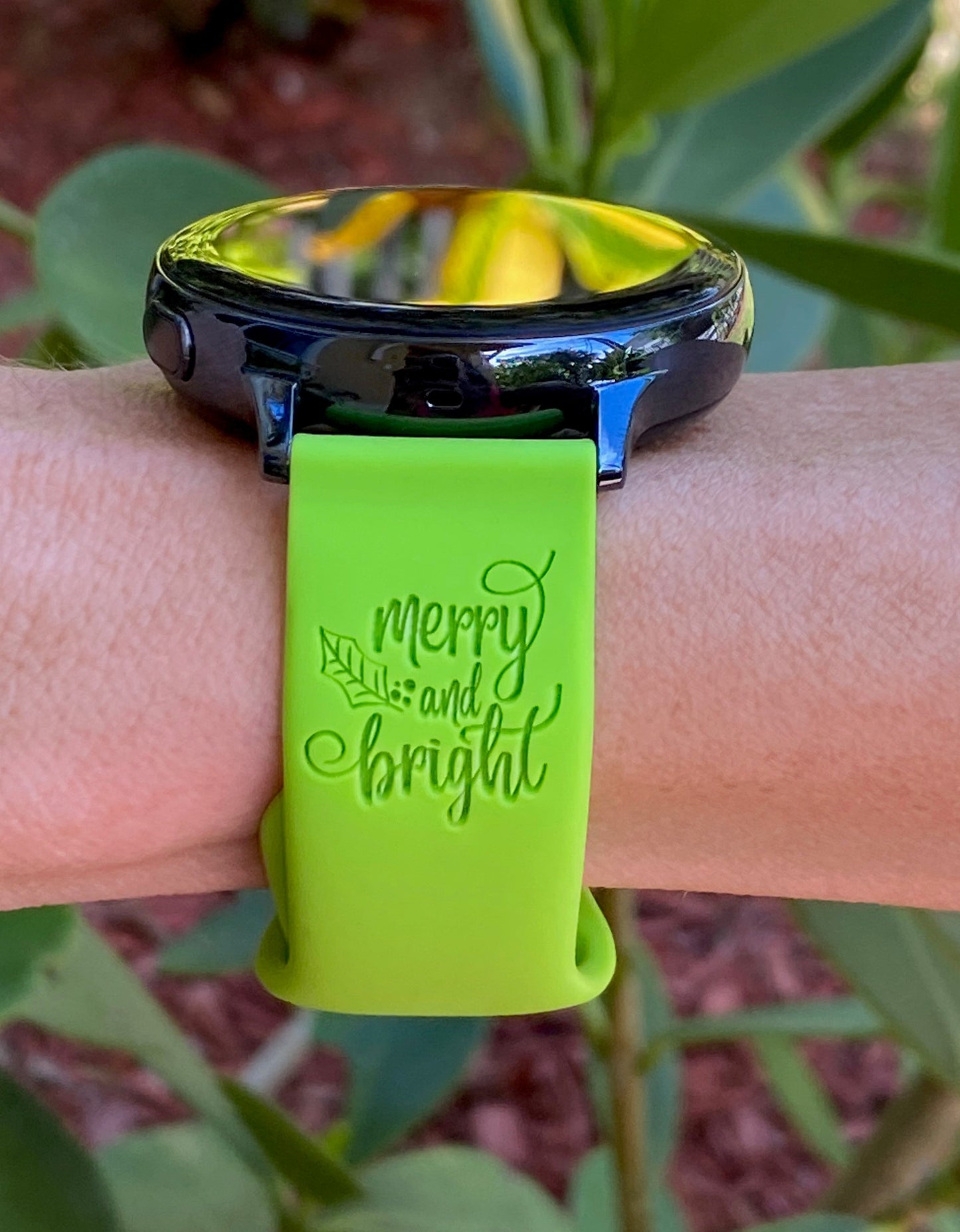 Merry and Bright 20mm Samsung Galaxy Watch Band