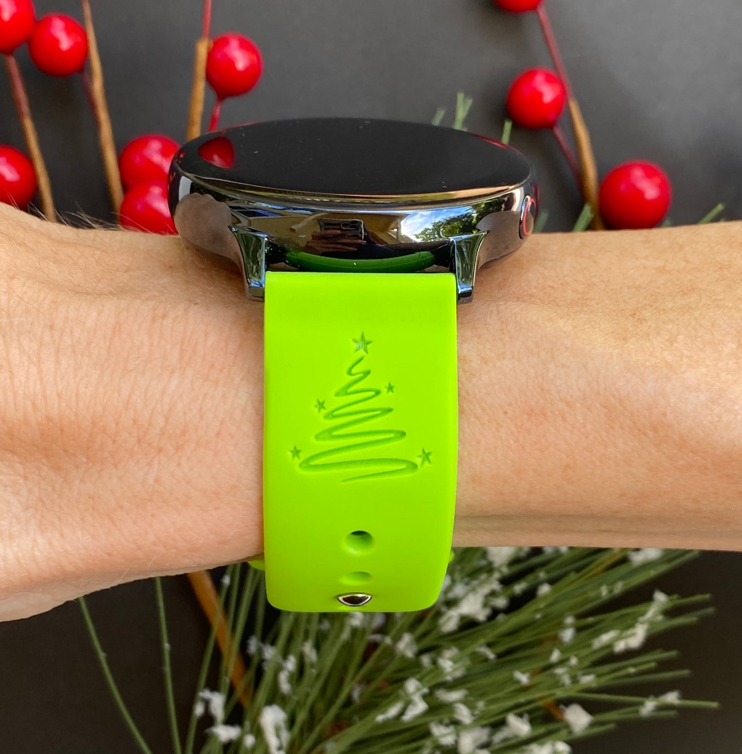 Merry and Bright 20mm Samsung Galaxy Watch Band