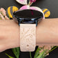 Flowers and Bees 20mm Samsung Galaxy Watch Band