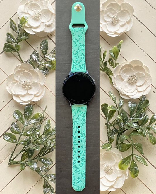 Spring Flower 20mm Samsung Galaxy Watch Band