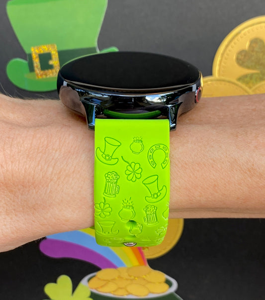 St. Patrick's Day 20mm Samsung Galaxy Watch Band