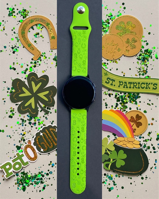 St. Patrick's Day 20mm Samsung Galaxy Watch Band