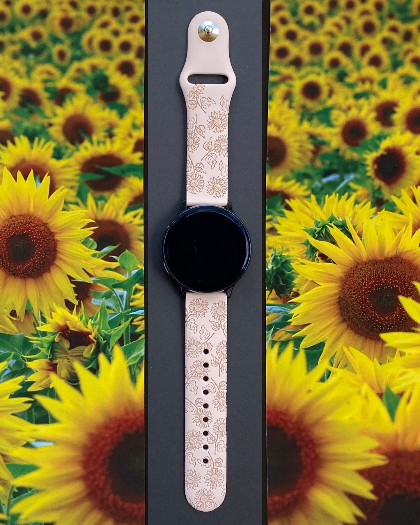 Sunflower 20mm Samsung Galaxy Watch Band