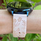 Wild Flowers 20mm Samsung Galaxy Watch Band