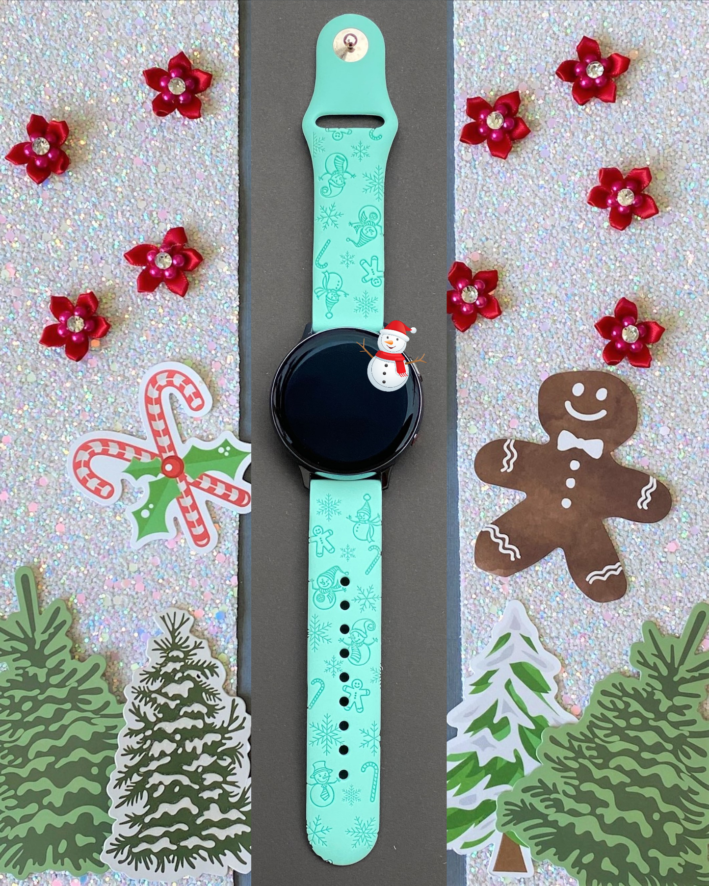 Winter Wonderland 20mm Samsung Galaxy Watch Band