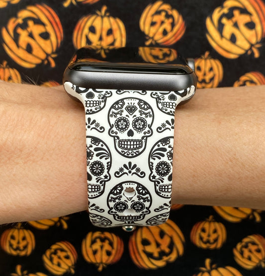 Sugar Skull Apple Watch Band