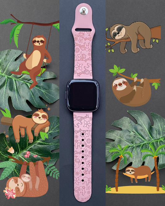 Sloth Fitbit Versa 1/2 Watch Band