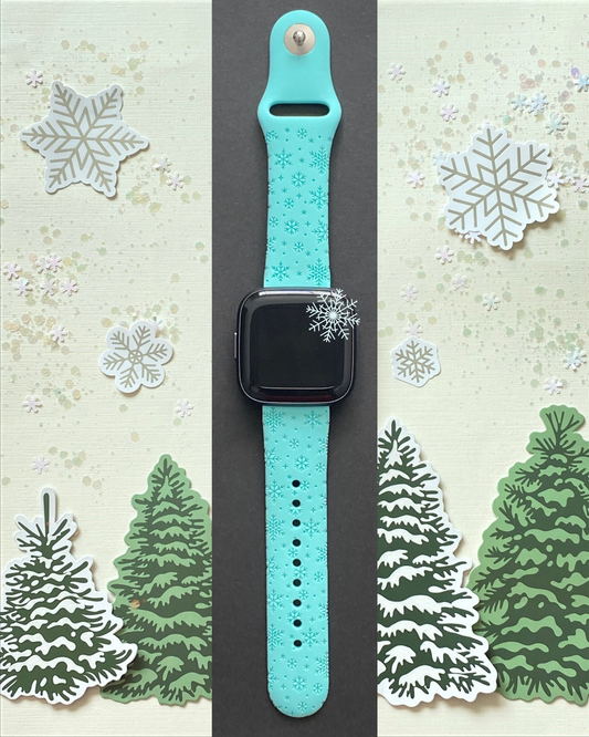 Snowflake Fitbit Versa 1/2 Watch Band