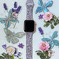 Butterflies and Wildflowers Apple Watch Band