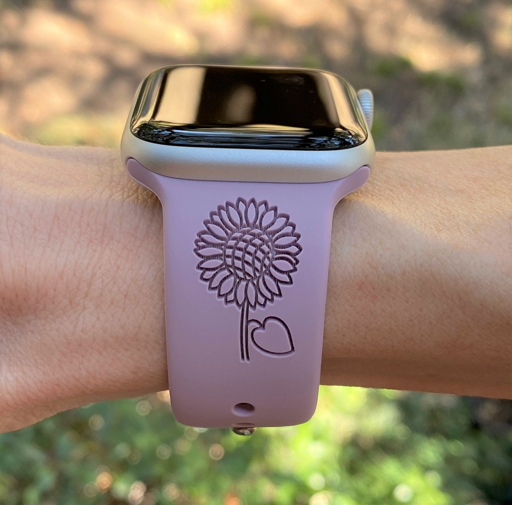 Apple watch hot sale band monogram