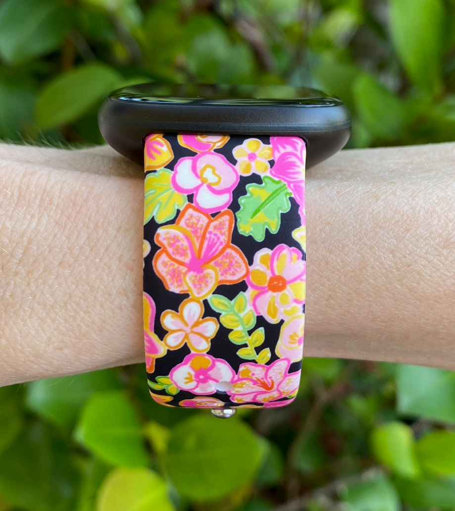 Sunshine Floral Fitbit Versa 1/2 Watch Band