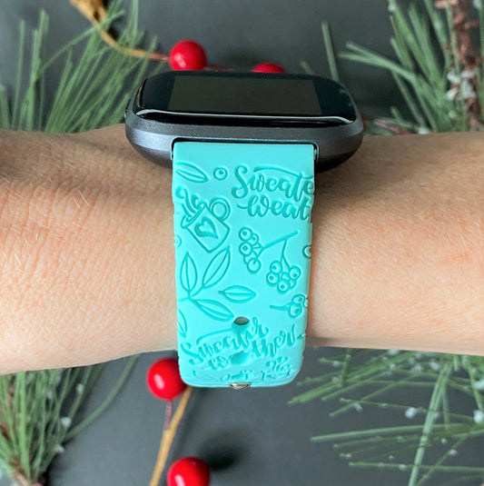 Sweater Weather Fitbit Versa 1/2 Watch Band