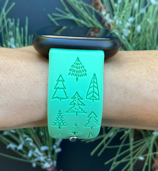 Christmas Trees Fitbit Versa 3/Versa 4/Sense/Sense 2 Watch Band