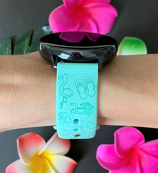 Tropical Summer 20mm Samsung Galaxy Watch Band