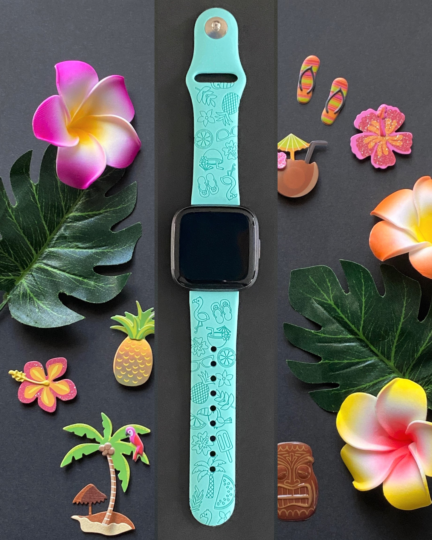 Tropical Summer Fitbit Versa 1/2 Watch Band