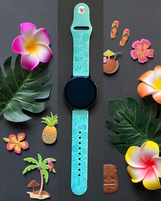 Tropical Summer 20mm Samsung Galaxy Watch Band