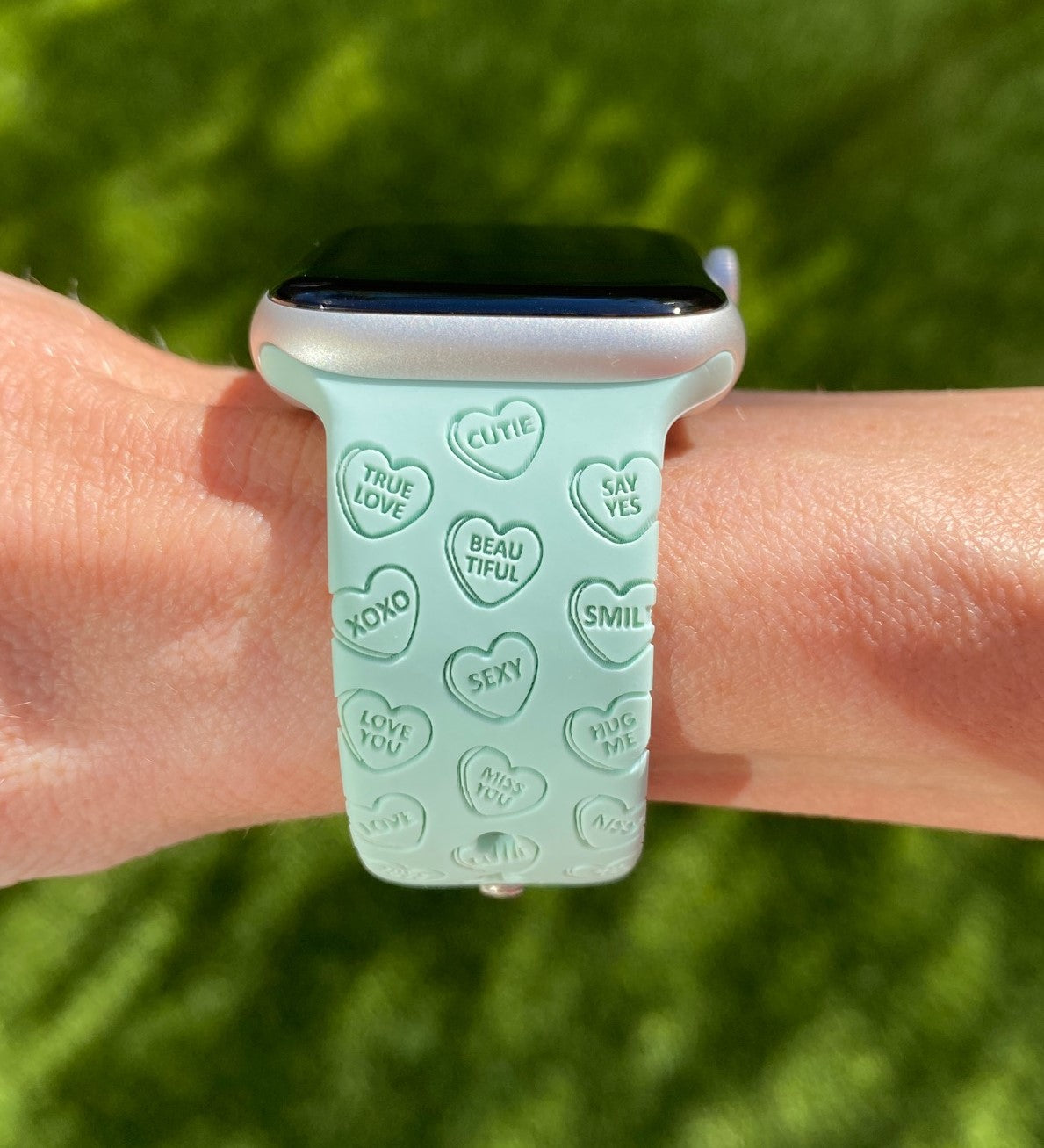 Candy Hearts Valentine's Day Apple Watch Band