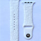 White Hibiscus Watch Band For Apple Watch