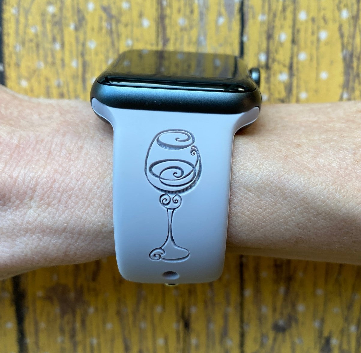Wine Makes Everything Better Apple Watch Band