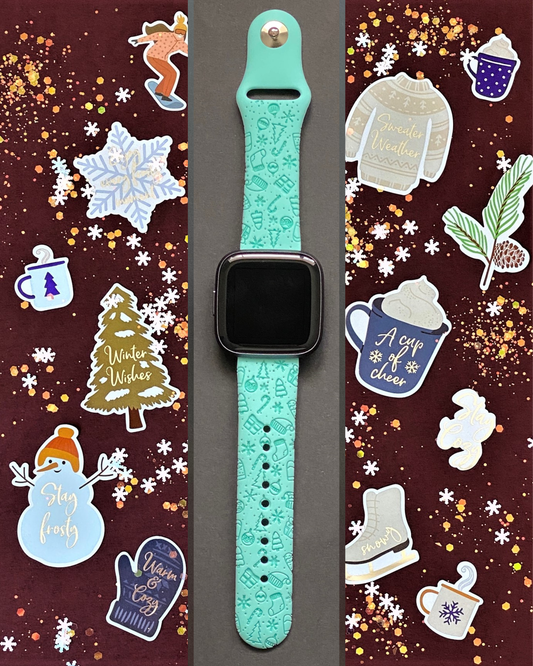 Winter Fitbit Versa 1/2 Watch Band